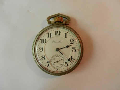 HAMILTON 996 POCKET WATCH 16 SIZE 19 JEWELS