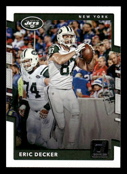 2017 Donruss #250 Eric Decker New York Jets