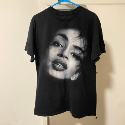 Bravado SADE Diamond Life Big Face basic black T shirt classic tee