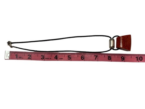 Collana ciondolo corallo spugna grossa regola cardinale argento sterling 925 Silpada - Foto 8 di 8