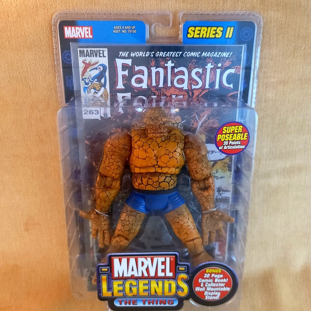 THE THING Marvel Legends Series 2 Action Figure SEALED