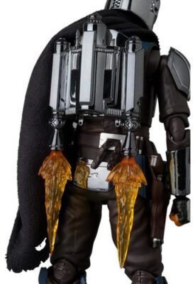 Medicom Toy Mafex No.256 Ster Wars The Mandalorian Chrome