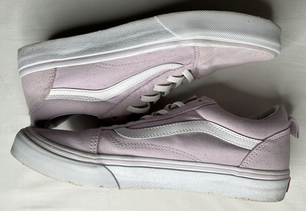 Vans Old Skool Lavender True White Size 7 New thumbnail 7