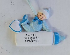 Personalized Christmas Ornaments- Baby Boy- 1st Christmas