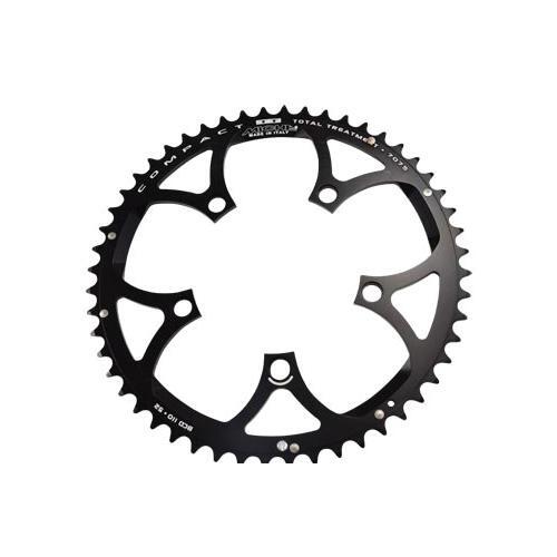 Plateau route Miche 110mm 53 dents noir compatible Shimano