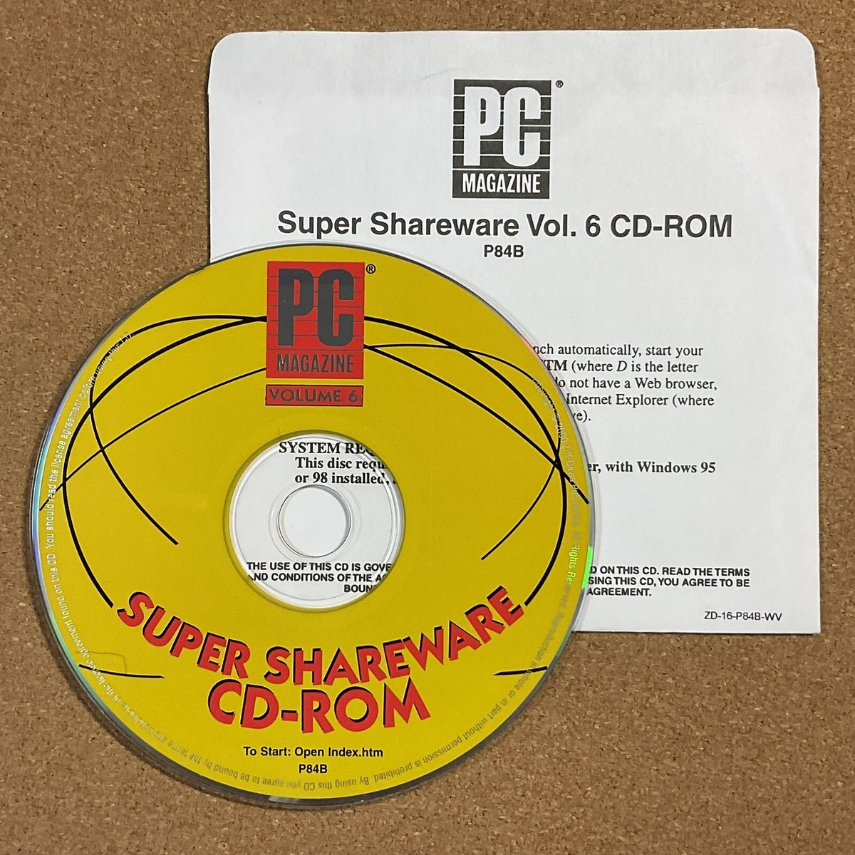 98 Sales Information CD-ROM　ジャンク PC Magazine Super Shareware CD-ROM Vintage 2000 P84B | eBay