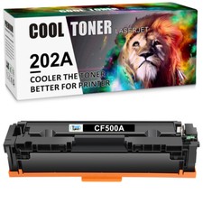 Black Toner fit for HP CF500A 202A Color LaserJet Pro M280nw M281fdn M281dw MFP
