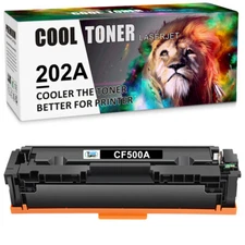 Black Toner fit for HP CF500A 202A Color LaserJet Pro M280nw M281fdn M281dw MFP