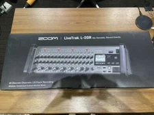 Zoom LiveTrak L-20R Rackmount Digital Mixer Recorder 20ch 22 Input L20R Used