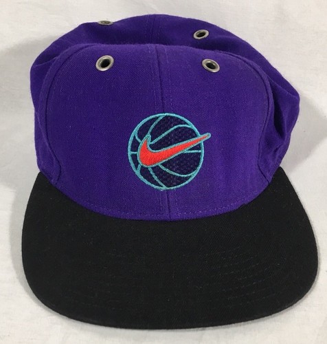 vtg 90s NIKE AIR Hat Purple Cap Fitted 