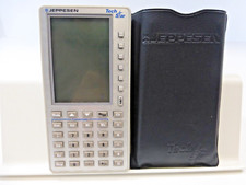 Jeppesen Tech Star Electronic Flight Computer With Case.