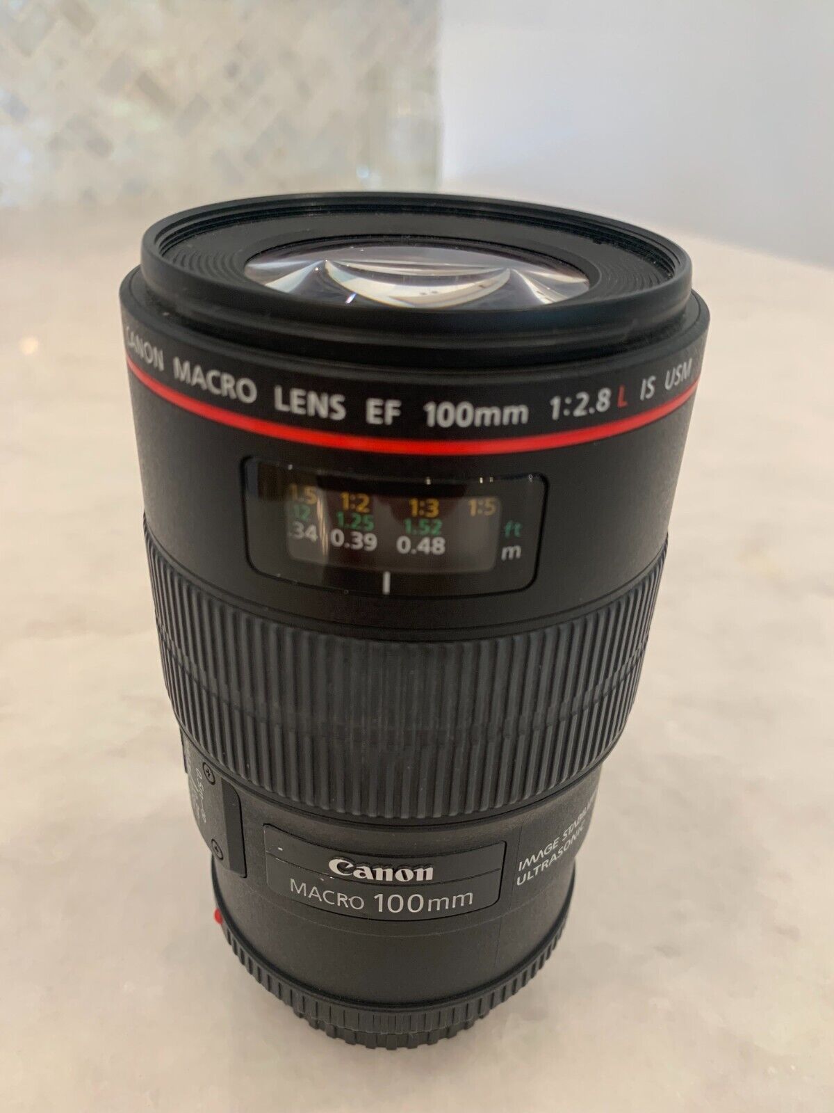 CANON MACRO LENS EF 100mm 1:2.8 L IS USM-