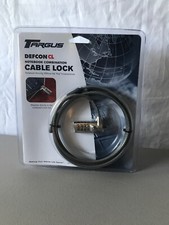 TARGUS DEFCON CL NOTEBOOK COMBINATION CABLE LOCK PA410U V3 New sealed