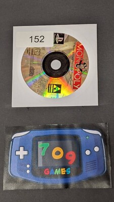 Monopoly (Sony PlayStation 1, 1998) PS1 DISC ONLY