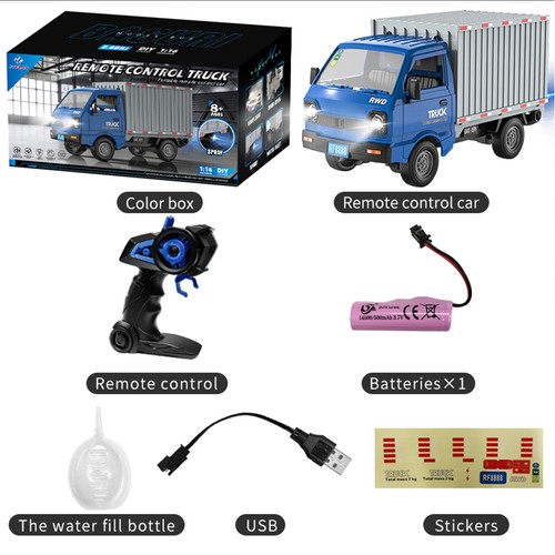 KF21-A Mini Drift Truck Remote Control 1/16 RC Car For Children Toy Xmas Gift - Picture 12 of 17