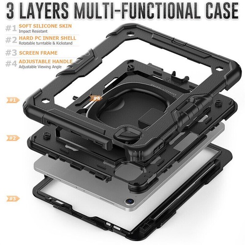 Smart Case With Hand Strap iPad Air 5 10.9 2022/Air 4 10.9 2020/Air 3 10.5 2019 - Picture 41 of 66