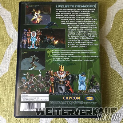 Maximo Sur PS2 - Édition Promo Press - Complet (PAL) - Très Bon état