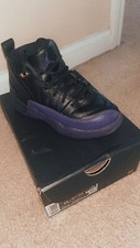 Toddler's Jordan 12 Retro Black/Field Purple 850000 057