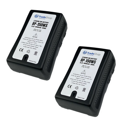 2x Li-Ion V-Mount Akku 10400mAh D-Tap für Sony PMW-400L PMW-500 PMW-TD300 