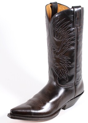 8 Westernstiefel Cowboystiefel Line Dance Catalan Style Texas Leder Buffalo 38