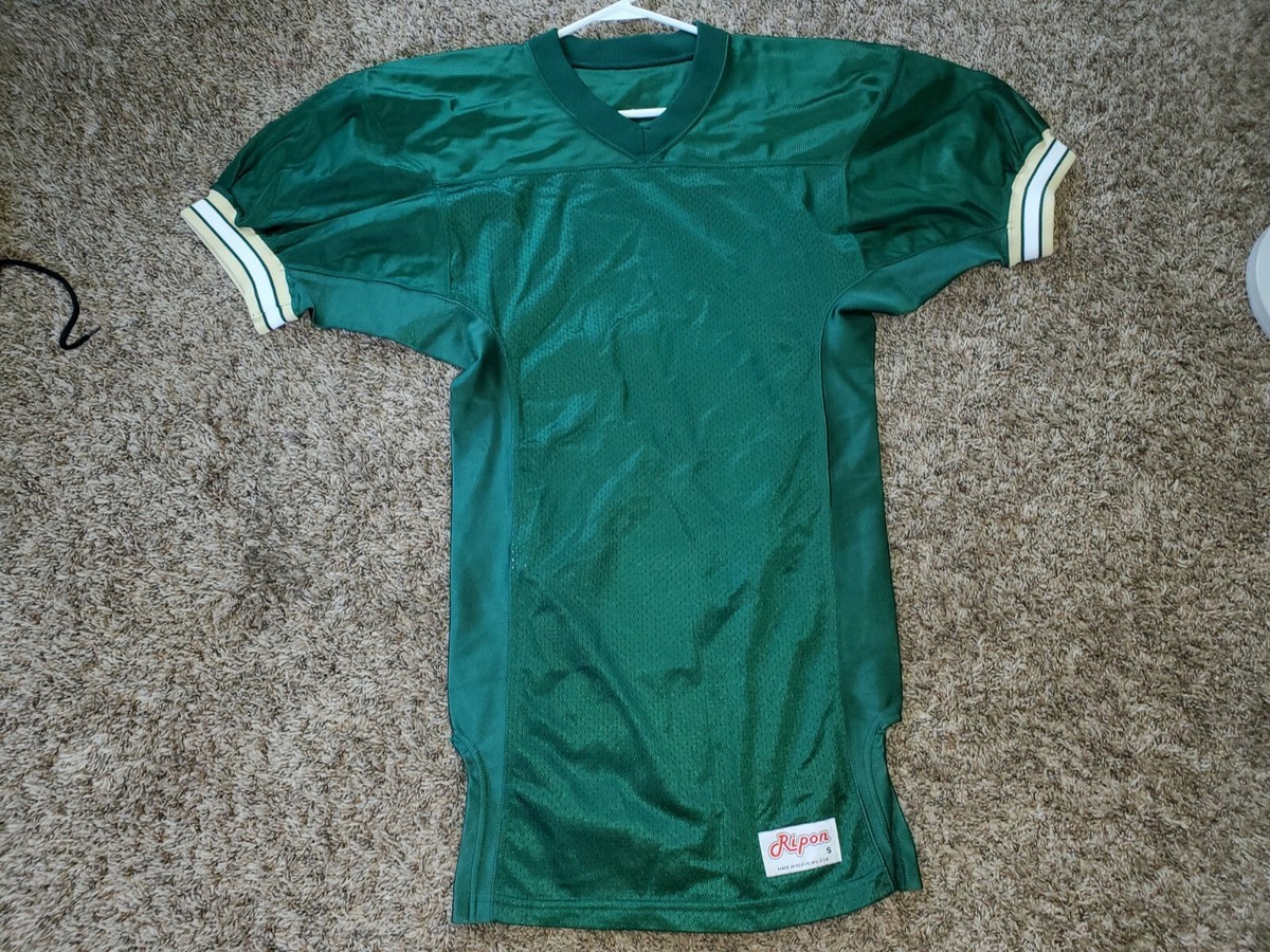 NWOT Ripon Athletic Notre Dame? BLANK Pro Cut Game Football Jersey SZ  Mens S