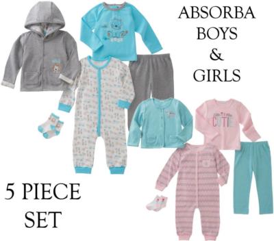 BOYS & GIRLS ABSORBA INFANT 5-PIECE SET! VARIETY OF STYLES AND SIZES | eBay