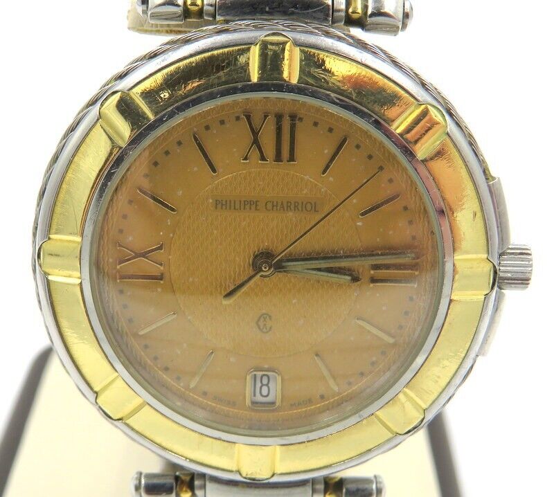 Philippe Charriol Watch A70.60 Two Tone 18k Gold Dial Men's Philippe Charriol Watch A70.60 Two Tone 18k Gold Dial Men's