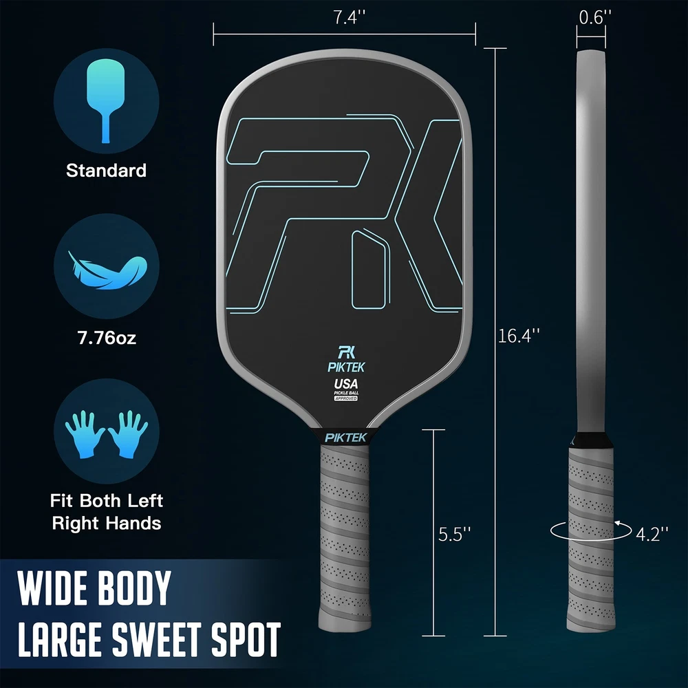 Premium T700 Carbon Fiber Pickleball Paddles Set - USAPA Approved for Men & Women Premium T700 Carbon Fiber Pickleball Paddles Set - USAPA Approved for Men & Women