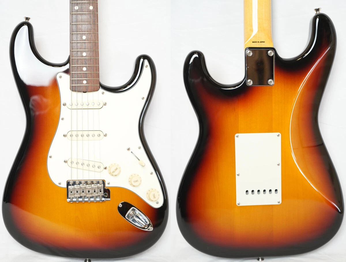 Electric Guitar Fender Japan Classic Series 60s Stratocaster Sunburst 2012 Made