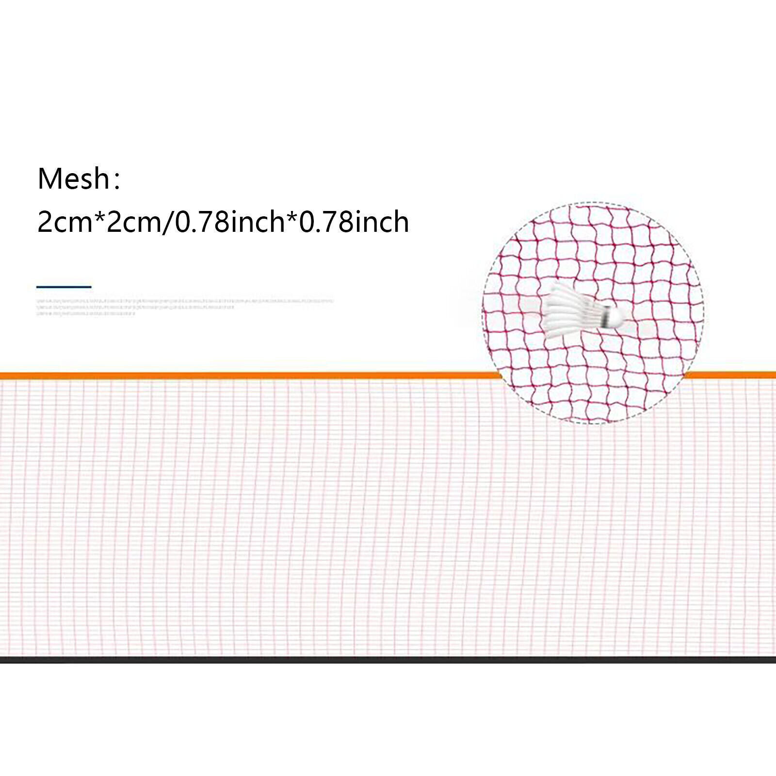 20FT Portable Volleyball Tennis Net Set For Outdoor Sports W/ Carry Bag + Stand eBay