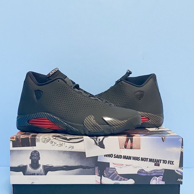 Size 14.5 - Jordan 14 Retro SE Black Ferrari 2019 for sale ...
