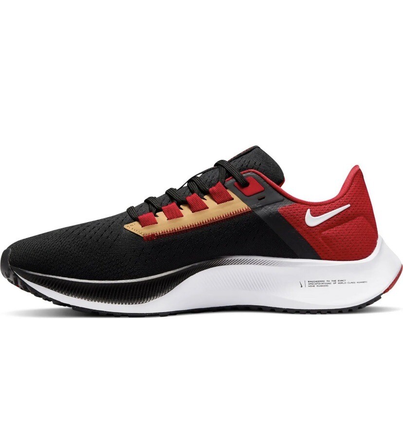 Nike Air Zoom Pegasus 38 San Francisco 49ers Shoes Nike Pegasus 41 49ers Running Shoes | Dick main image 3