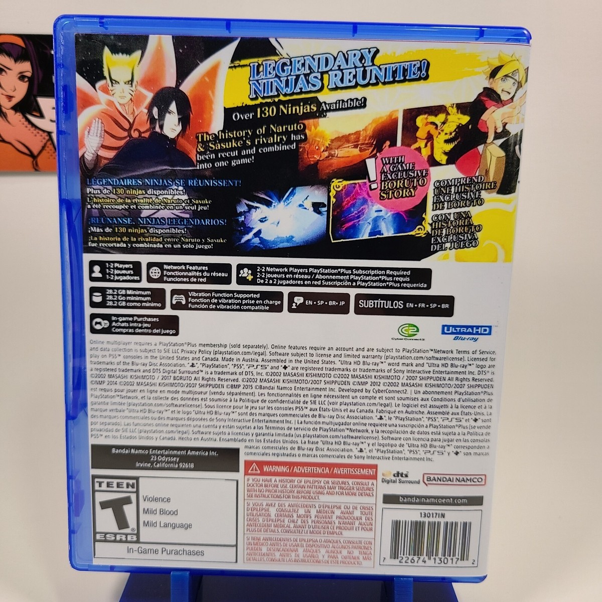 NARUTO X BORUTO Ultimate Ninja Storm Connections - PS5 Replacement