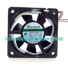 SUNON KDE1206PTV1 DC12V 1.8W 6CM 6025 2pin Cooling Fan