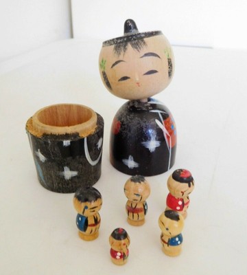 Vintage Kokesi Japan Oriental Asian 