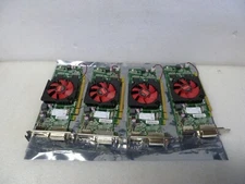LOT OF 4  Dell AMD Radeon HD 6450 1GB PCIe DVI Display Port Graphics Card 00WH7F