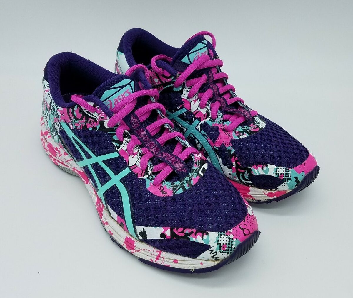 Asics Gel Noosa Tri 11 Athletic Shoes Multi-color T676N Size 7 |