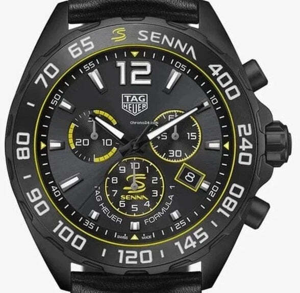 TAG Heuer Formula Senna Special Edition 43mm Ref# CAZ101AJ