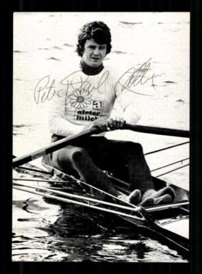 Peter Michael Kolbe 1953-2023 German Rower 5x World Champion in One+ A 241410