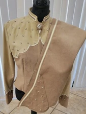 Ladies Ultra Suede Western Pleasure Jacket and Chaps(ak)