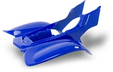 NEW YAMAHA RAPTOR 660 DARK BLUE PLASTIC REAR FENDER MAIER
