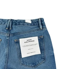 Good American Good Girlfriend Petite Jeans Women's Size 8 / 29 High Waist NWT