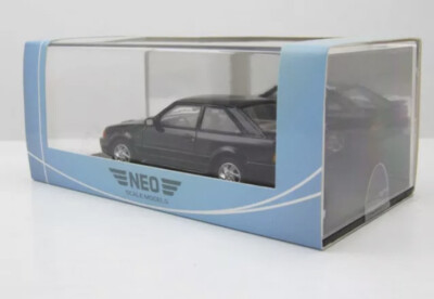 Ford Escort MK4 RS Turbo 1986 – Noire – Neo Scale Models 1/43 – Avec OVP
