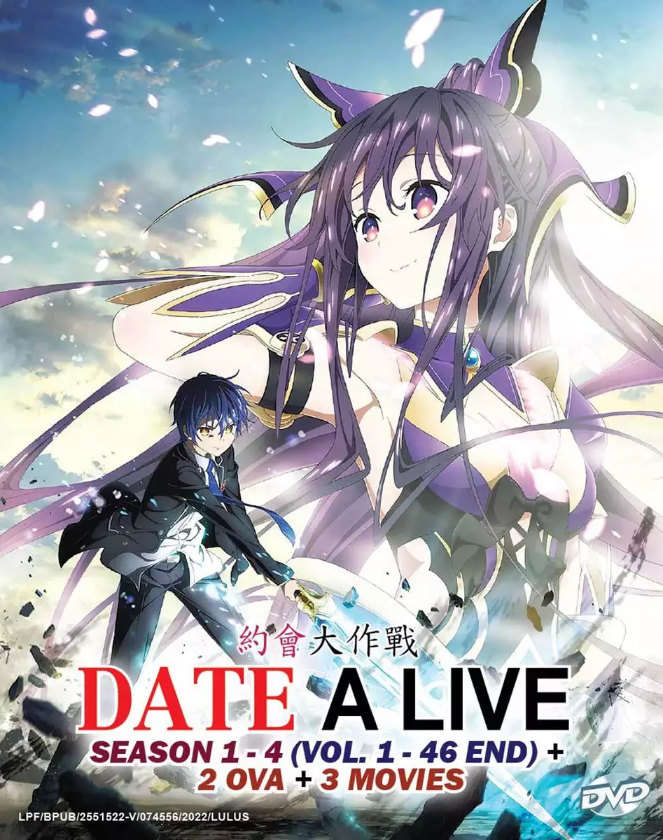 Anime DVD Date a Live Season 1-3 2ova Movie Eng Version All Region for sale  online