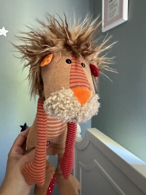 SIGIKID PATCHWORK LION PLUSH
