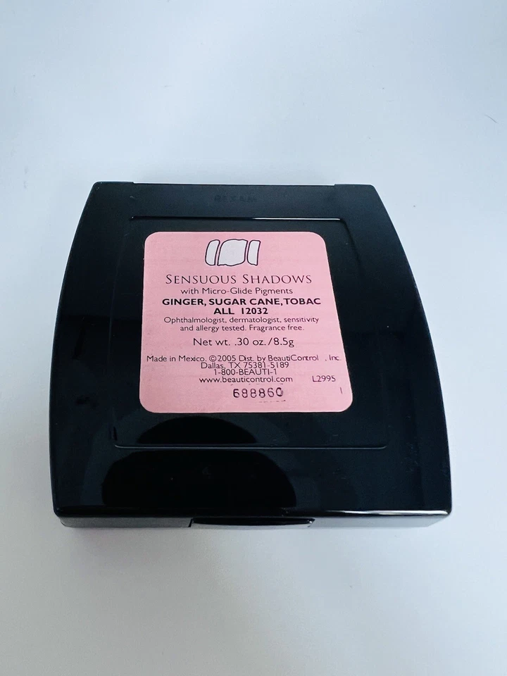 NEW BEAUTICONTROL SENSUOUS SHADOWS TRIO IN COLORS GINGER SUGAR CANE TOBAC - Image 4 of 4