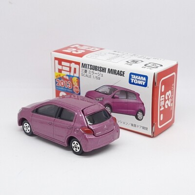 TOMICA 23 MITSUBISHI MIRAGE 1/59 TOMY DIECAST CAR New 2013 (A) | eBay