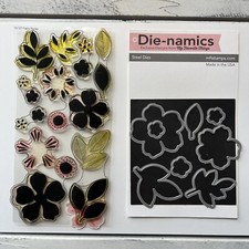 My Favorite Things Flashy Florals Stamp & Die-namics Sets, CS810/MFT2583 Retired