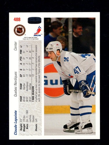 1991-92 Upper Deck Base Hockey Cards 401-500 Including Rookies - You Pick  $1 EA - Picture 616 of 712