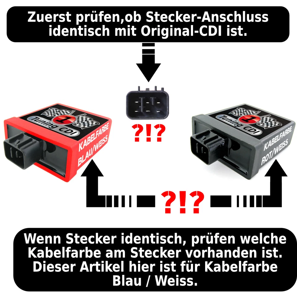 Racing/Tuning CDI Yamaha Aerox / MBK Nitro / Neos / Jog / Ovetto (50cc 2-Stroke) - Image 2 of 3